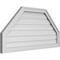 Ekena Millwork Octagonal Top Surface Mount PVC Gable Vent w/ 2"W x 1-1/2"P Brickmould Frame, 40"W x 20"H GVPOT40X2002SF - alternate 2